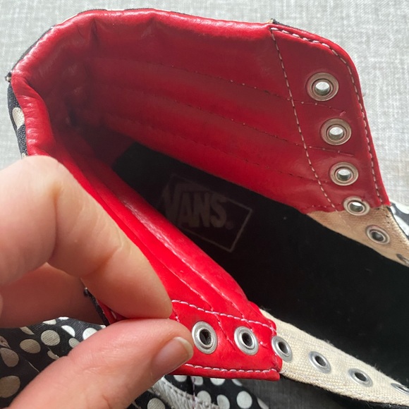 Vintage VANS SK8- Hi Polka Dot Vans - Picture 8 of 8